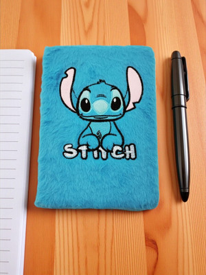 Freedy 1pcs Soft Cute Fur Diary for Girls/boys Kids Personal Diary A5 Diary Furry Diary for Girls Fur Cover Notebook with Ruled Page 80 Pages(Multicolor)