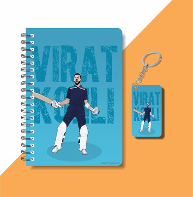 craft maniacs KOHLI 2023 NOTEBOOK COLLECTION A5 Note Book RULED 160 Pages(White)