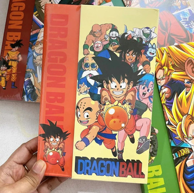 53 Arts Dragon Ball Z-Fighter Log A5 Diary 100 Pages(Multicolor)