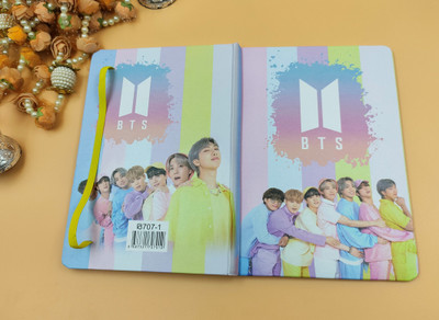 Paper Bear BTS Regular Diary single 60 Pages(Yellow, Pack of 2)