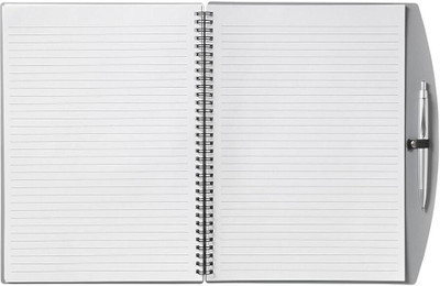 scruton ruled spiral A4 Notebook yes 200 Pages(White, Pack of 3)