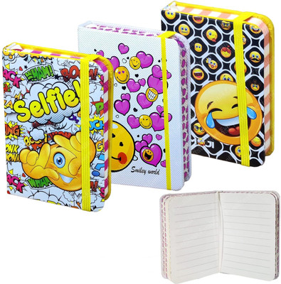 FunBlast Regular Diary A4 Diary Rule 100 Pages(Multicolor)
