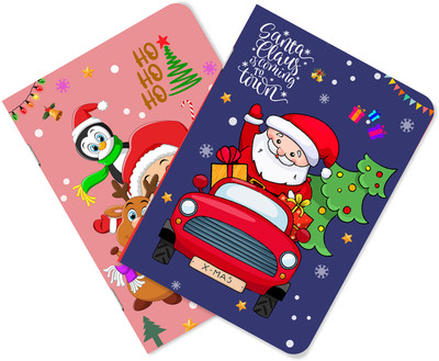 Raptech Handmade A5 Diary Unruled 120 Pages(Multicolor, Pack of 2)