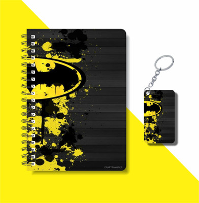 craft maniacs BATMAN 2023 COLLECTION A5 Notebook RULED 160 Pages(Multicolor)