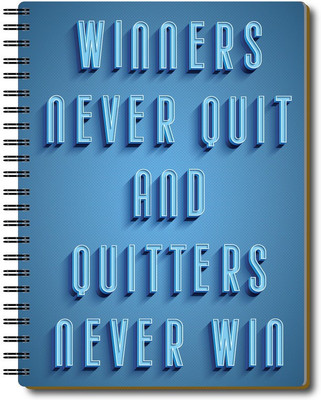 Nourish 12 Month Life Planner A5 Planner/Organizer Ruled 200 Pages(WINNERSNEVERQUIT)