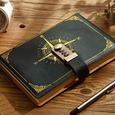 styleon lifestyle notebook Book-size Diary linening 200 Pages(Black)
