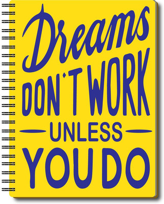 Nourish 12 Month Life Planner A5 Planner/Organizer Ruled 200 Pages(DREAMSDONTWORK)