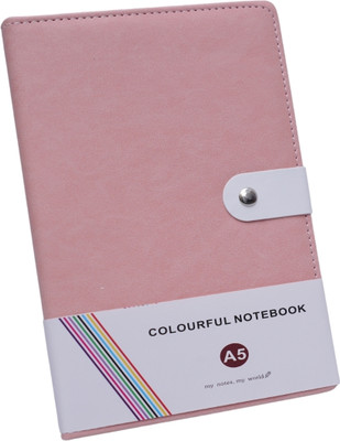 SPM Colourfull Notebook A5 Diary Ruled 200 Pages(Pink)