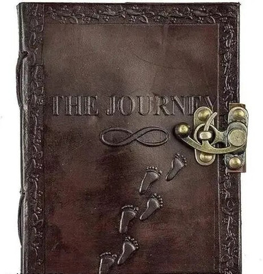 ARSHAD HANDICRAFT Classic Printed Journal A5 Diary Plain 200 Pages(Multicolor)