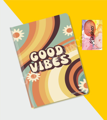 craft maniacs GLUEBIND DIARY A5 Diary RULED 100 Pages(Multicolor)