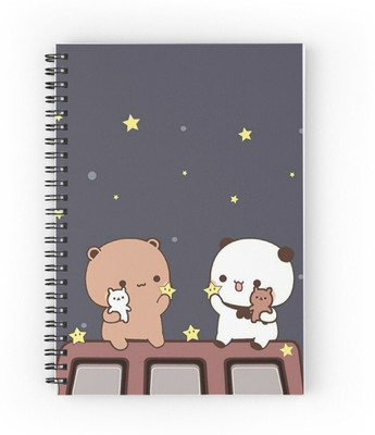 craft maniacs BUBU DUDU DAIRY A5 Diary RULED 160 Pages(Multicolor)