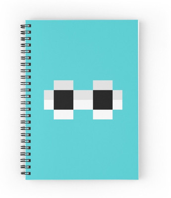 craft maniacs MINECRAFT NOTEBOOK COLLECTION A5 Diary RULED 160 Pages(Black)