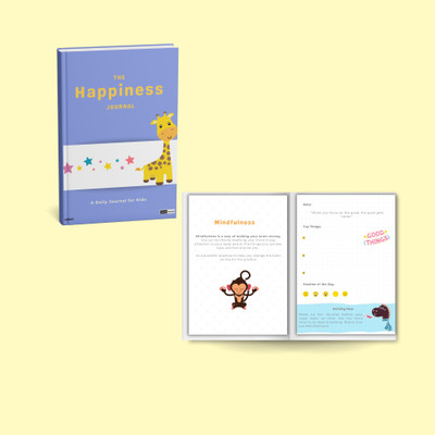 ekdali My Happiness Journal A5 Journal Ruled 120 Pages(Multicolor)