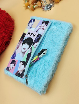 Paper Bear BTS A4 Diary ruled 70 Pages(Light Blue, Pack of 2)