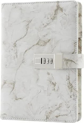 SARJUDAS ENTERPRISE Diary Regular Diary 200 Pages(Marble Grey)