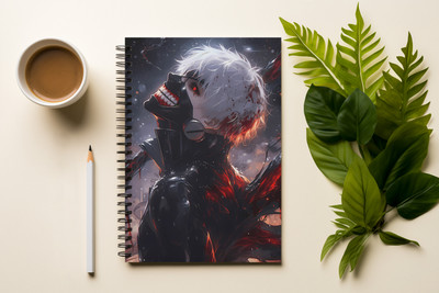 Graphic Word New A5 Notebook unrulled 160 Pages(White)