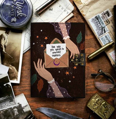 DI-KRAFT HANDCRAFTED DESIGNER REXGIN JOURNAL A5 Journal UNRULED 200 Pages(MULTICOLOR54)