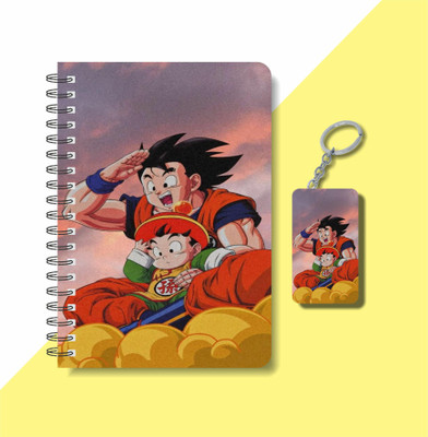 craft maniacs A5 NOTEBOOK + KEYCHAIN COLLECTION A5 Notebook RULED 160 Pages(Black, White)