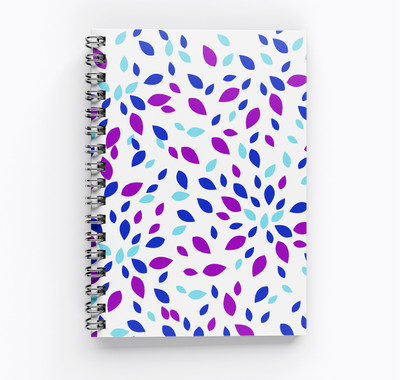 RJPRINTS Abstract Mix Notebook A4 Notebook Unruled 160 Pages(Green)