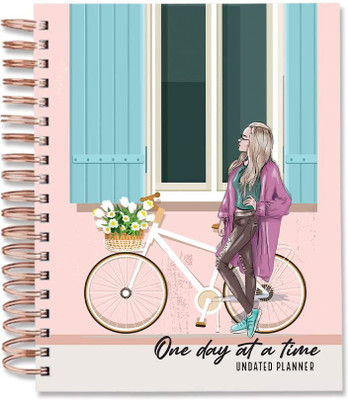 The June shop Undated Yearly Planner I Was Not Made To Be Subtle Ultimate Planner Planner Book-size Planner Unruled 286 Pages(White)