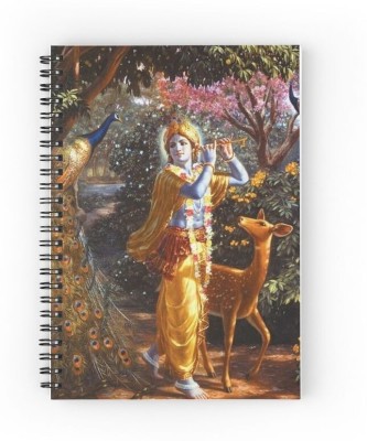 craft maniacs KRISHNA COLLECTION A5 Notebook RULED 120 Pages(KRISHNA)