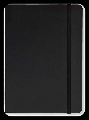 Family store Leatherette Diary A6 Diary Ruled 192 Pages(Black)