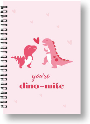 3DS Valentine Notebooks A5 Diary Ruled 144 Pages(Multicolor)