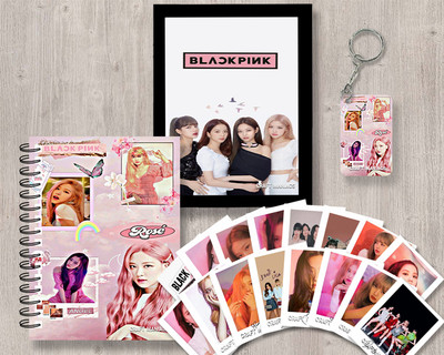 craft maniacs BLACKPINK GIFTING COMBO A5 Notebook RULED 120 Pages(LACK, Pack of 4)