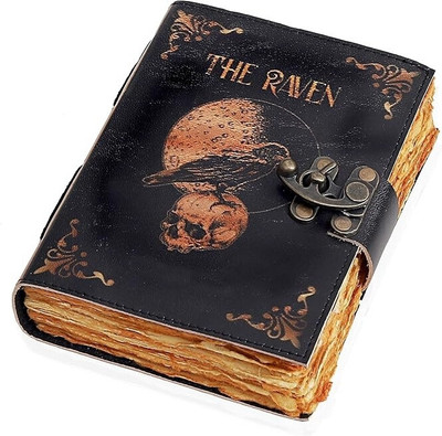 craftking The Raven A4 Journal Ruled 185 Pages(Black)