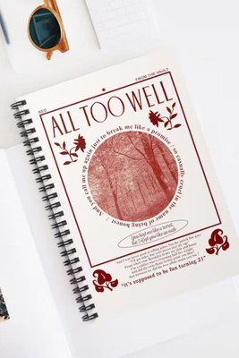 craft maniacs TAYLOR SWIFT DIARY A5 Diary RULED 160 Pages(Multicolor)
