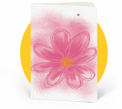 craft maniacs A5 SOFT BOUND NOTEBOOK A5 Diary RULED 100 Pages(Yellow)