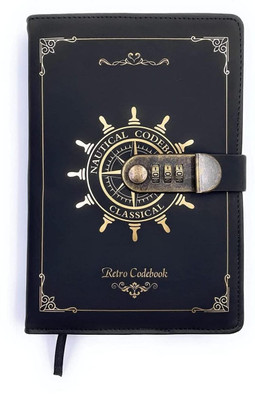 Roztocze handmade A5 Diary RULED 200 Pages(Black)