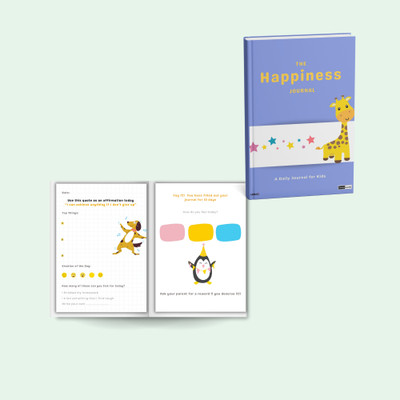 ekdali My Happiness Journal A5 Journal Ruled 120 Pages(Multicolor)