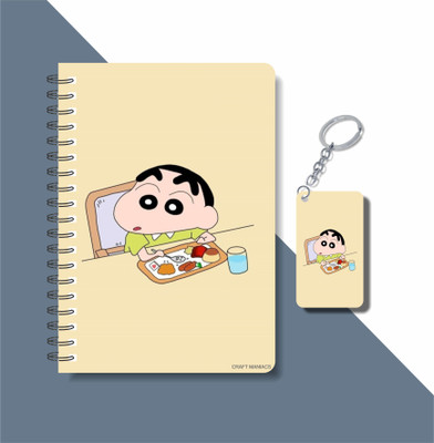 craft maniacs SHINCHAN 2023 NOTEBOOK COLLECTION A5 Notebook RULED 160 Pages(White)