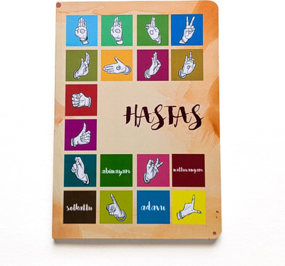 Doodle Monk HASTAS Journal Notebook A5 Notebook Unruled 96 Pages(Multicolor)