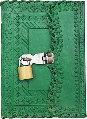 KRISHNA HANDICRAFTS Krishnahnadicrafts presents an amazing range A5 Diary Plain 100 Pages(Green)