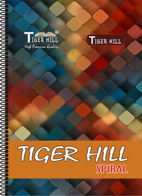 TigerHill A4 SPIRAL NOTE BOOK RULED 6 SUBJECT | SOFT AND THICK PAGES | A4 Notebook Ruled 400 Pages(Spiral Ruled, Pack of 7)