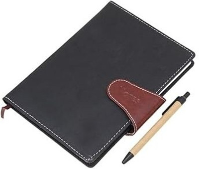 BALHAR Diary A5 Diary Ruling 200 Pages(Black)