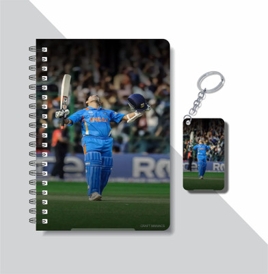 craft maniacs TENDULKAR 2023 NOTEBOOK COLLECTION A5 Diary RULED 160 Pages(White)
