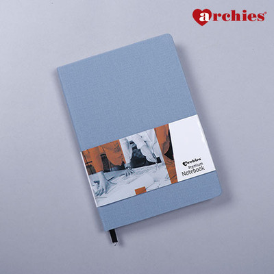 ARCHIES NA A5 Note Book Rulled 192 Pages(Grey)