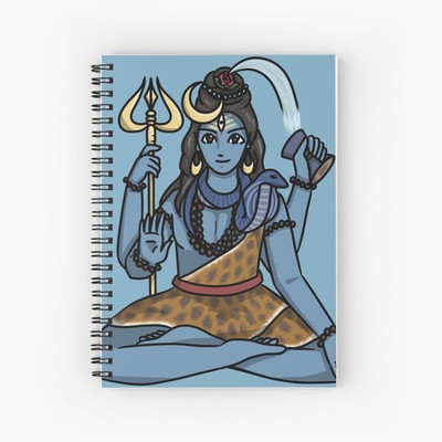 craft maniacs SHIVA COLLECTION A5 Notebook RULED 120 Pages(BUDDHA)