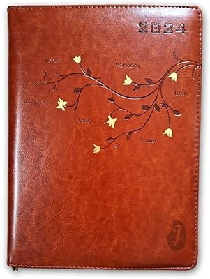 jewett Note Pad Regular Note Pad Plain 325 Pages(Brown)