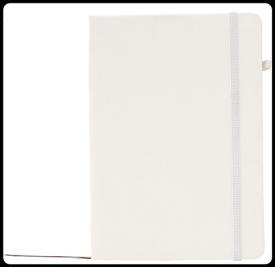 Family store Notebook A5 Note Pad Ruled 200 Pages(White)