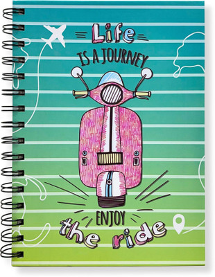 articious Scooter A5 Diary Ruled 192 Pages(Scooter)