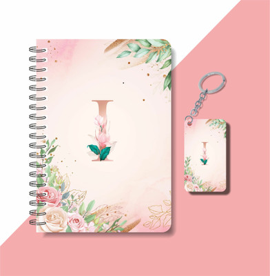 craft maniacs A5 NOTEBOOK + KEYCHAIN COLLECTION A5 Notebook RULED 160 Pages(Multicolor)