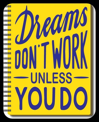 Nourish Daily Planner_DRY A5 Planner/Organizer Ruled 75 Pages(DREAMS)