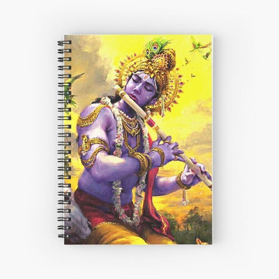 craft maniacs KRISHNA COLLECTION A5 Notebook RULED 120 Pages(KRISHNA)