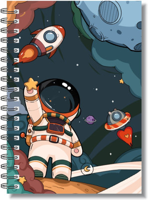 craft maniacs NEW 2022 COLLECTION A5 Notebook RULED 160 Pages(Black)