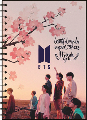 ShivaArts BTS A5 Diary 160 Pages(Multicolor)
