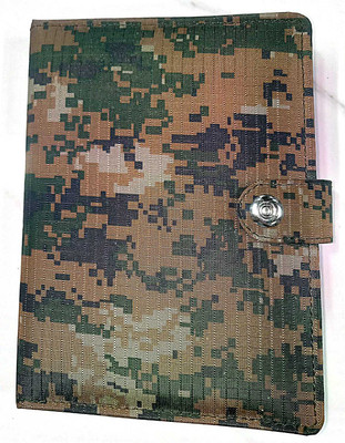 LSS LANCERS ARMY PATTERN COMBAT NOTE PAD 140 PAGES A5 Note Pad PLANE 140 Pages(COMBAT GREEN, DASSERT WHITE)